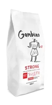 Strong GAMBINO кава в зернах бленд 1 кг