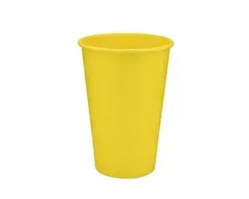 Стакан одношаровий 500 мл "Yellow Cup" 50шт/уп