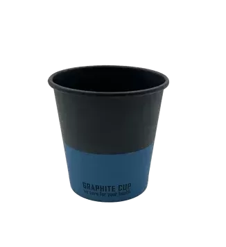 Стакан одношаровий 110 мл "Graphite Cup" 50шт/уп