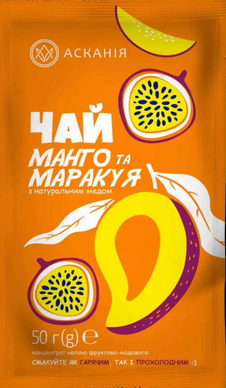 Чай "Манго та маракуя" АСКАНІЯ 50г