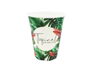 Стакан одношаровий 400 мл "Tropical" 50 шт/рук