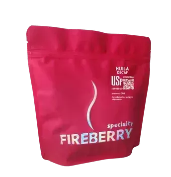 Сolombia Huila FIREBERRY Decaf кава мелена specialty 0,25 кг