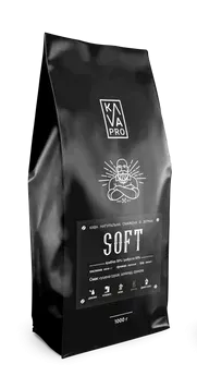 Soft KAVAPRO кава в зернах бленд 1 кг