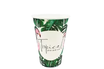 340 мл. стакан одношаровий "Tropical" (50 шт) (КР79)