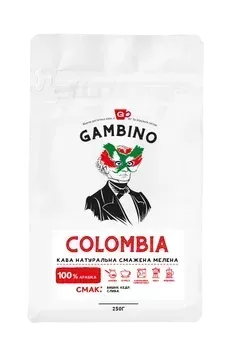 Colombia GAMBINO кава в зернах моносорт 0,25 кг