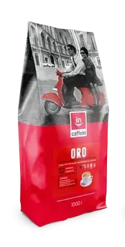 Oro CAFFEIN кава в зернах бленд 1 кг