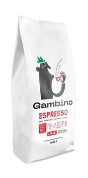 Espresso GAMBINO кава в зернах бленд 1 кг